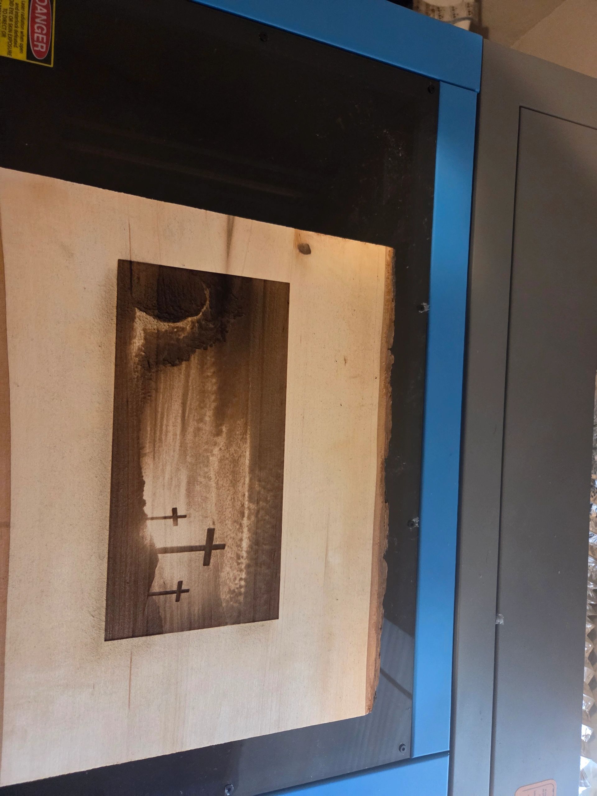 Laser engraving process